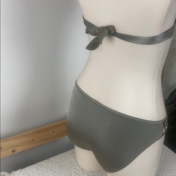 Marks and Spencer Green Printed Bikini - Picture 6 of 8